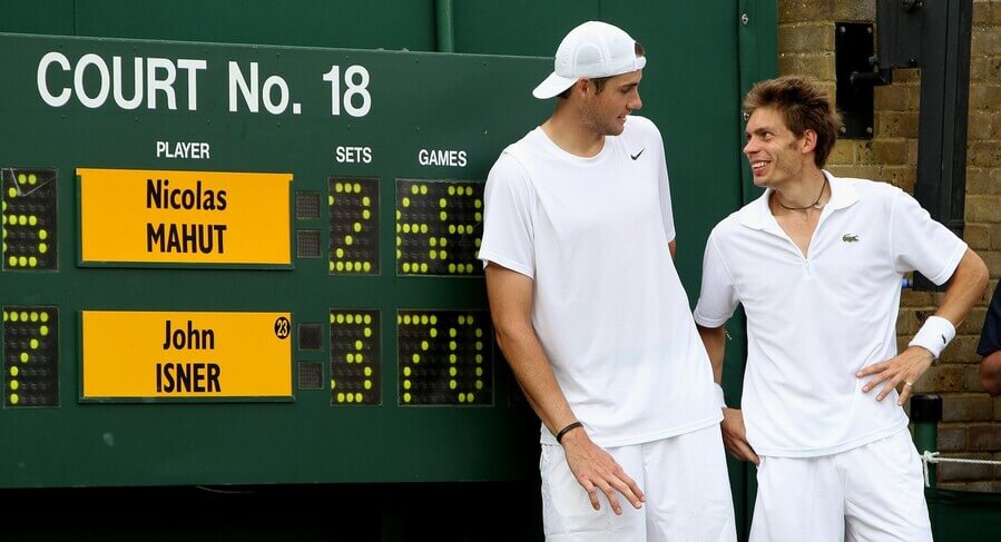 Tenis, ATP, John Isner a Nicolas Mahut po nejdelším zápase všech dob v historii tenisu, Wimbledon