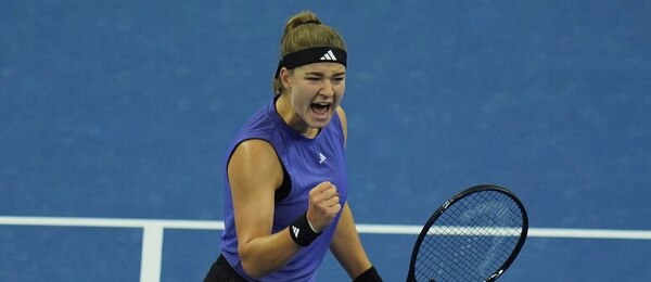 Tenis, WTA, Karolína Muchová během finále v Pekingu, China Open