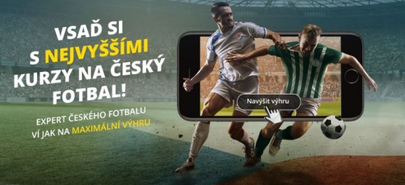 Fortuna: bonusy za sázky na český fotbal