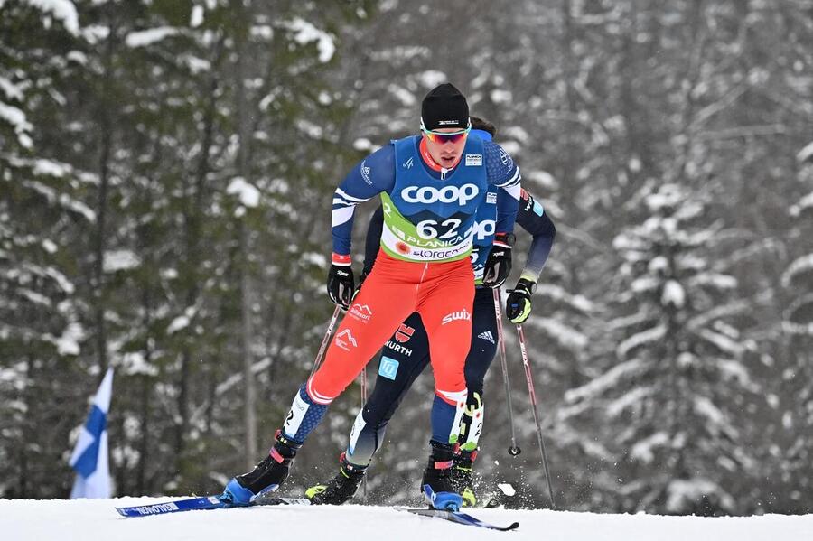 Běh na lyžích, Mistrovství světa v klasickém lyžování, Michal Novák na trati závodu 15 km volnou technikou