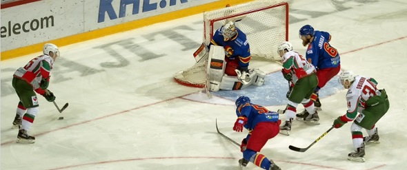 Hokej - KHL gólová šance