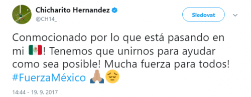 Javier Chicharito Hernández - Twitter