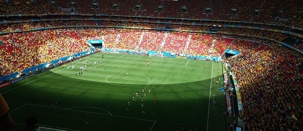 Fotbal - ilustrační foto stadion před zápasem