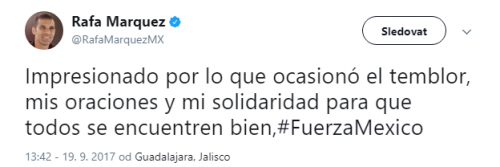 Rafa Márquez - Twitter