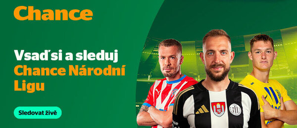 Sledujte zdarma Chance Národní Ligu online na Chance TV