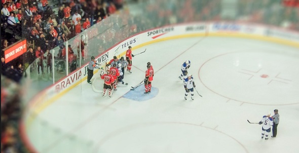 Hokej - NHL Calgary stadion