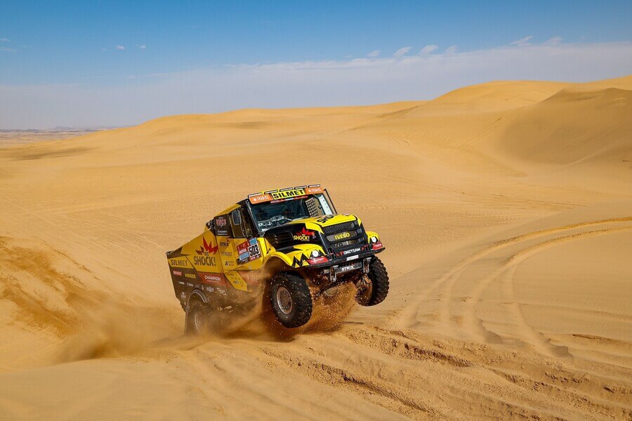 Rally Dakar, Martin Macík s kamionem Iveco, Saúdská Arábie