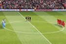 Fotbal - Premier League FC Liverpool před začátkem hry