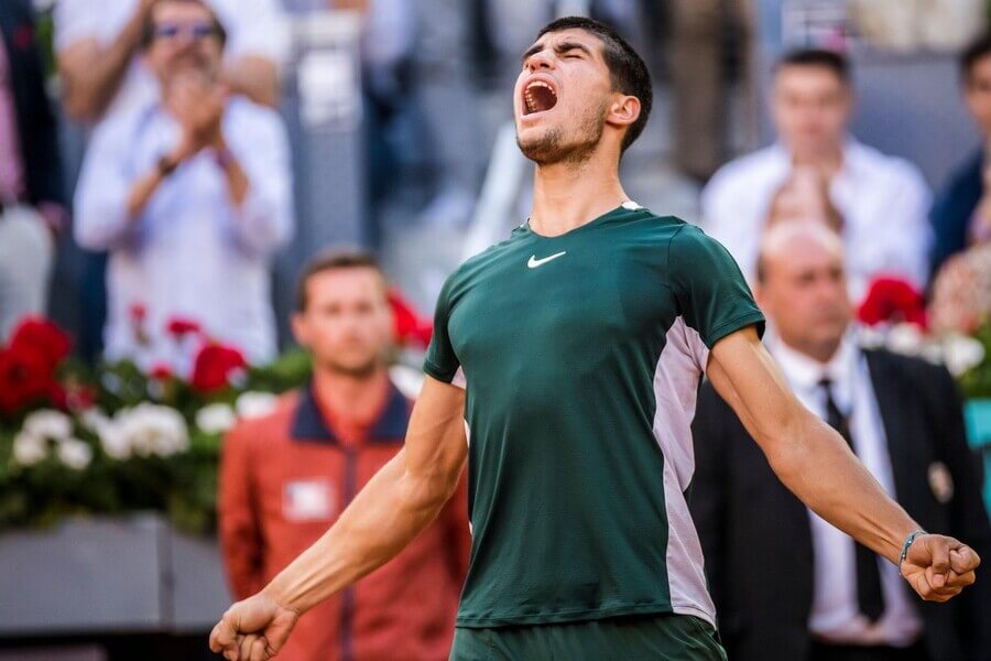 Carlos Alcaraz vyhrál turnaj ATP Madrid v roce 2022