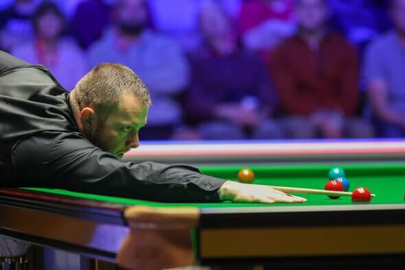 Snooker, severoirský hráč Mark Allen během turnaje