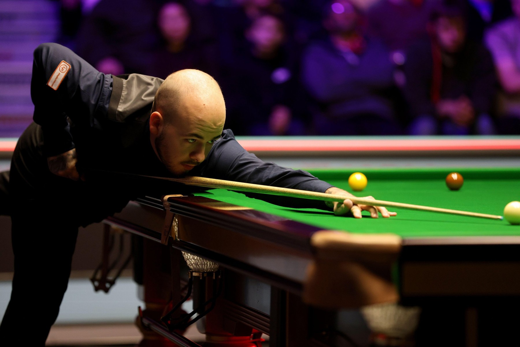 Snooker, belgický hráč Luca Brecel