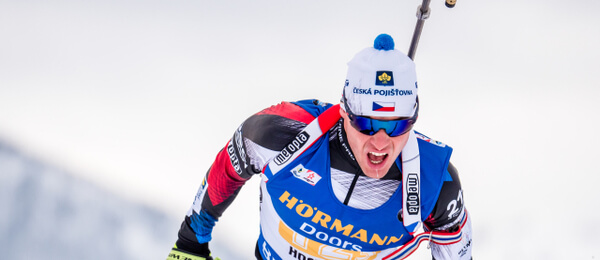 Biatlon, Michal Krčmář, světový pohár Hochfilzen - Zdroj ČTK, PR, Petr Slavík, Český biatlon