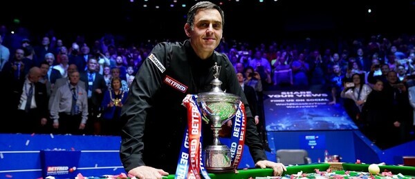 Snooker, Ronnie O'Sullivan po vítězství na Mistrovství světa ve Sheffieldu, Anglie