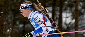 Biatlon - světový pohár, Eva Puskarčíková - Zdroj LiveMedia, Shutterstock.com