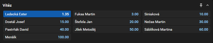 Sportovec roku 2025 - Ester Ledecká