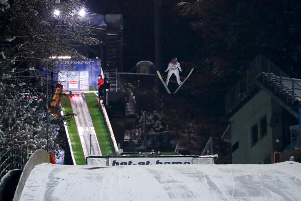 Skoky na lyžích, turnaj Čtyř můstků - Zdroj ČTK, AP, Matthias Schrader