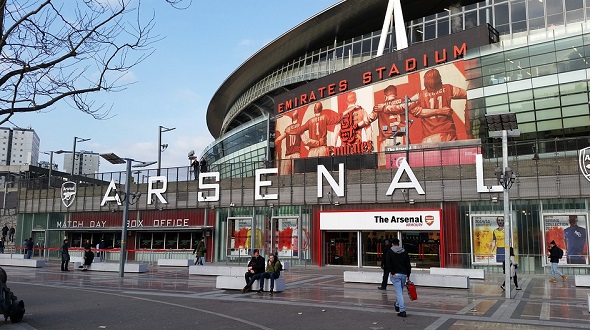 Fotbal - Premier League fotbalový stadion Emirates Stadium Arsenal