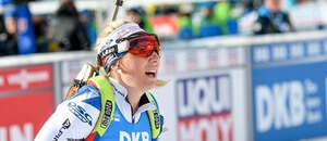 Biatlon - světový pohár, Lucie Charvátová - Zdroj LiveMedia, Shutterstock.com