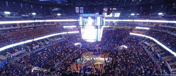 Basketbal - NBA stadion předávání cen