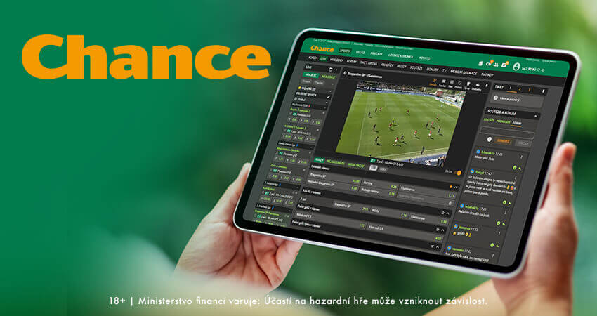 Recenze sázkové kanceláře Chance - kurzy s bonusem