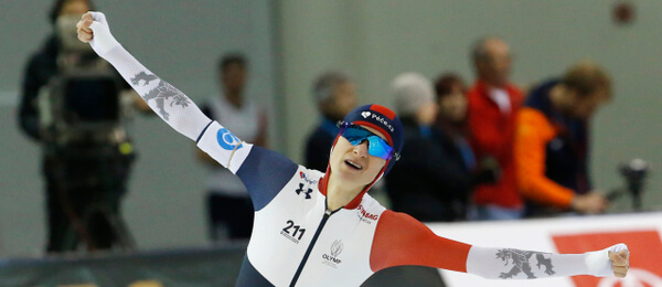 Rychlobruslení, česká reprezentantka Martina Sablíková - Zdroj ČTK, AP, Rick Bowmer