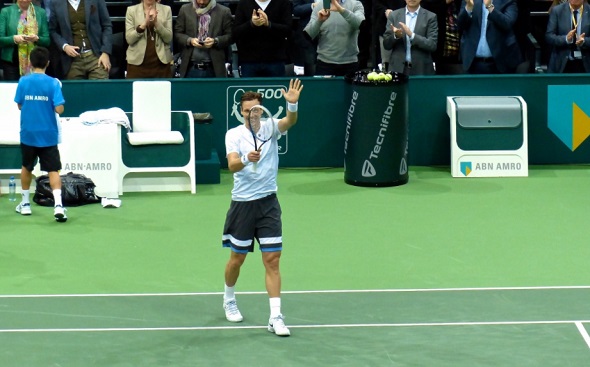 Tenis - Tomáš Berdych po vítězném zápase