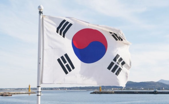 Jižní Korea - vlajka