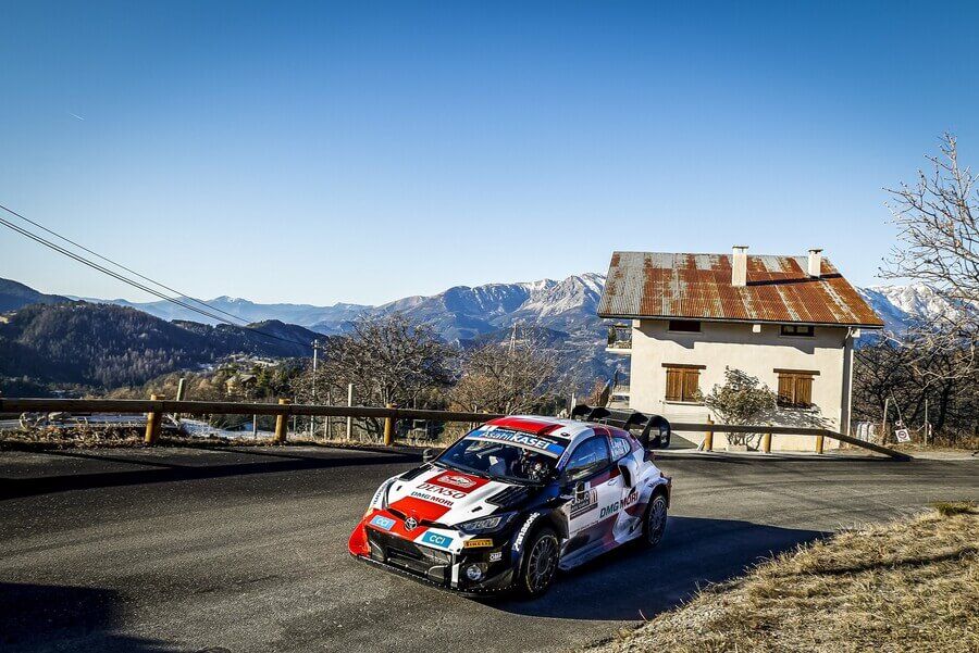 Rally, WRC Monte Carlo, Sebastien Ogier s Toyotou