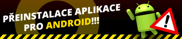 Přeinstalujte si Fortuna mobilní aplikaci pro Android