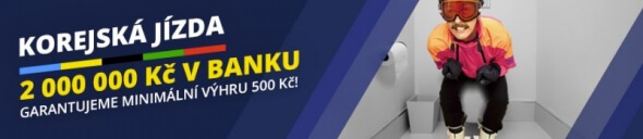 Fortuna: Korejská jízda o 2 000 000 Kč!