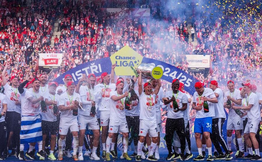 Slavia Praha, mistr Chance Ligy 2024/25