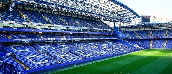 Premier League, Chelsea, stadion před zápasem