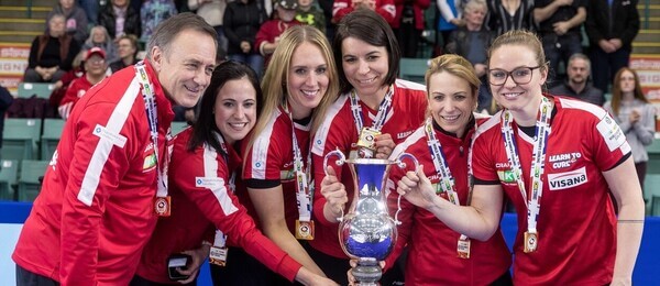 Curling, Švýcarský ženský tým po vítězství na Mistrovství světa 2022 v Kanadě