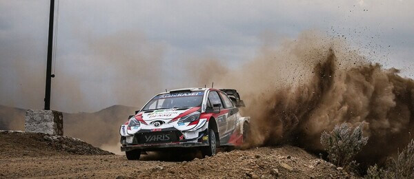 Rally, WRC Mexiko, Sébastien Ogier s vozem Toyota Yaris