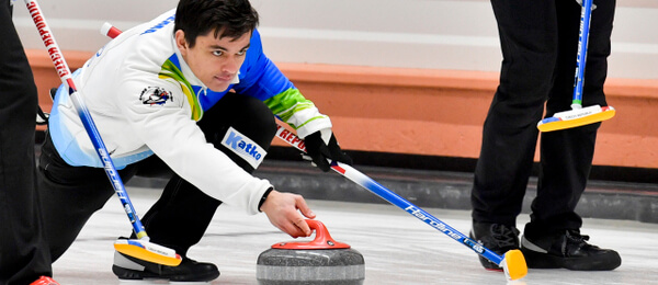 Curling, skip Lukáš Klíma - Zdroj ČTK, Šimánek Vít