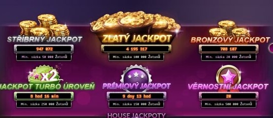 Jackpoty v MyJackpot.com