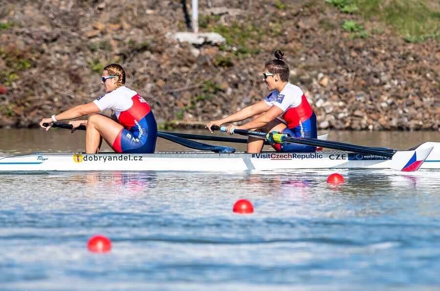 Veslování, Mistrovství světa, Radka Novotníková a Pavlína Flamíková, dvojka bez kormidelnice