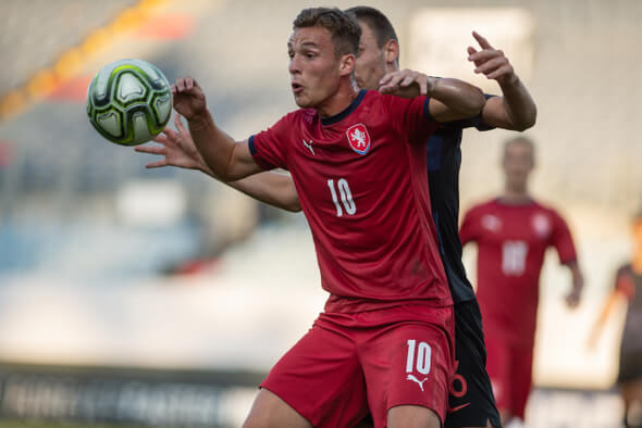 Fotbal, Mistrovství Evropy ME U21, Ondřej Šašinka - Zdroj ČTK, Pancer Václav