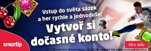 Vstup do světa sázek - dočasné konto