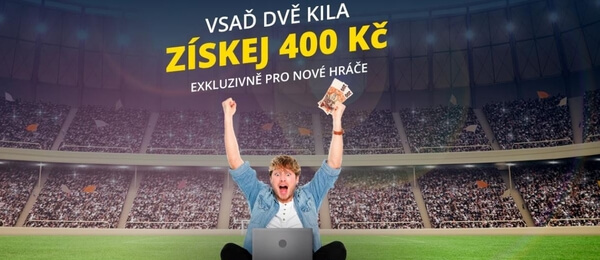 Fortuna: vsaď dvě kila a získej 400 Kč!