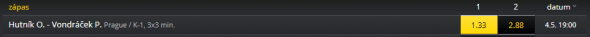 Hutník vs. Vondráček