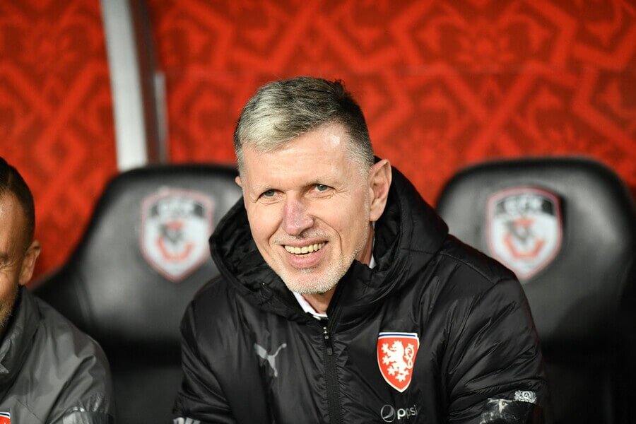 Trenér české reprezentace Jaroslav Šilhavý