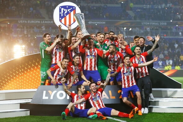 Fotbal, finále UEFA Evropské ligy 2018, Atletico Madrid - Zdroj ČTK, AFLO, Mutsu Kawamori