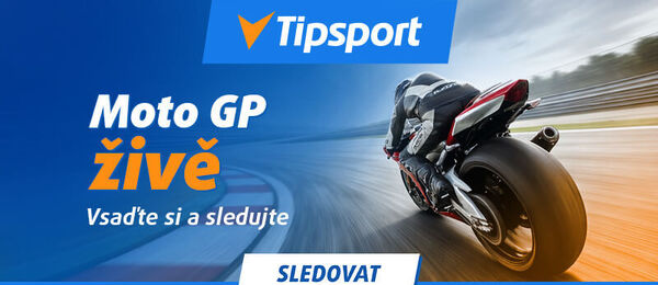 Sledujte závody MotoGP živě na TV Tipsport