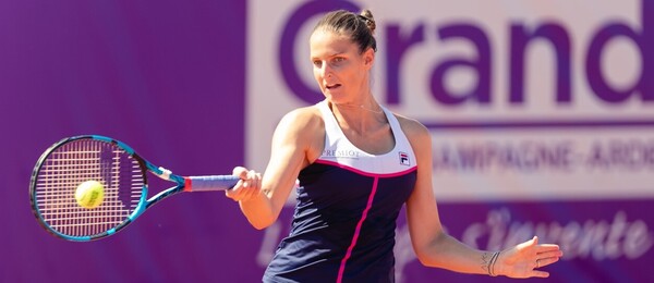 Tenis, WTA, Karolína Plíšková na turnaji Internationaux de Strasbourg, Francie