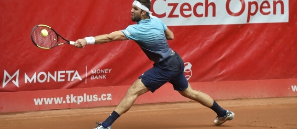Tenis, Jiří Veselý, Prostějov Challenger - Zdroj ČTK, Peřina Luděk