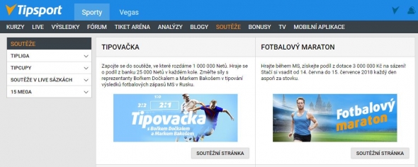 Tipsport: fotbalová smršť o 5 milionů