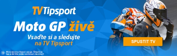 Všechny závody MotoGP živě na TV Tipsport!