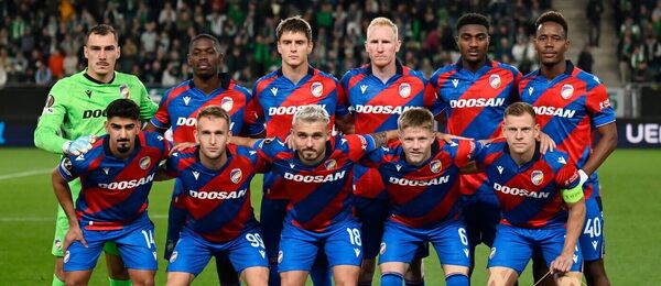 Hráči Viktorie Plzeň v Evropské lize 2025–26