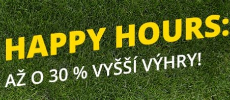 Fortuna Happy Hours: o 30 % vyšší výhry při MS ve fotbale